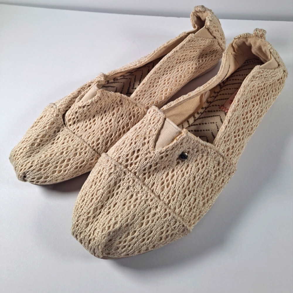 Cream Loafers Elegant Flats Shoes